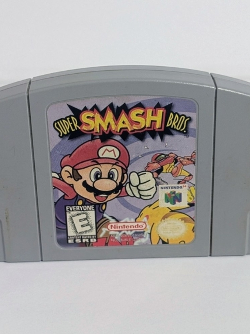 Nintendo Super Smash Bros. Cartridge - Gray